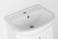 Тумба под раковину Style Line Эко Стандарт 10 Ладога 50 Белый глянец арт-ЛС-00000095 — фото 5, Тумбы под раковину