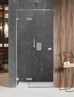 Душевая дверь New Trendy Avexa Chrome 100 L профиль Хром стекло прозрачное арт-EXK-1445 — фото 2, Распашные душевые двери