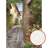 Фреска Ortograf Городской пейзаж 3418 Фактура флок FLK Флизелин (2*2,7) Разноцветный, Город/Пейзаж арт-3418 (флок FLK) — фото 1, Фрески