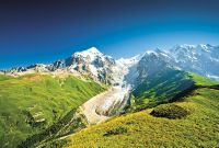 Фреска Ortograf Горы 30902 Фактура бархат FX Флизелин (4*2,7) Зеленый/Синий, Горы/Пейзаж/Природа арт-30902 (бархат FX) — фото 2, Фрески