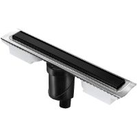 Душевой лоток Berges B1 Keramik 800 с Черной матовой решеткой арт-095019 — фото 1, Душевые лотки