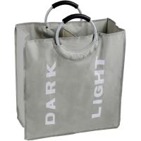 Корзина для белья Fixsen Серая арт-FX-1021 — фото 1, Корзины для белья