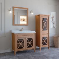 Зеркало Caprigo Napoli 80 Темное дерево арт-11231-В168 — фото 3, Зеркала в ванную комнату