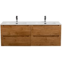 Тумба под раковину BelBagno Etna 140 подвесная Rovere Nature арт-ETNA-1400-4C-SO-2-RN — фото 1, Тумбы под раковину