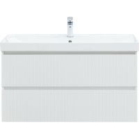 Товар: Тумба под раковину Aquanet Альтера 100 подвесная Белая матовая арт-337157 - фото 3 Тумба под раковину Aquanet Альтера 100 подвесная Белая матовая арт-337157 — фото 3, Тумбы под раковину