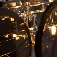 Люстра Divinare Chloe Дымчатая Хром арт-7566/02 SP-13 — фото 4, Люстры