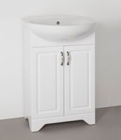 Тумба под раковину Style Line Олеандр 2 Люкс 55 Белая арт-ЛС-00000046 — фото 3, Тумбы под раковину