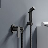 Гигиенический душ со смесителем Damixa Apollo Черный матовый арт-477510300 — фото 2, Гигиенические души