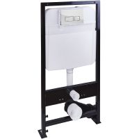 Комплект унитаза с инсталляцией SantiLine с сиденьем Микролифт и клавишей смыва Хром арт-SL-5027+SL-01 — фото 5, Комплекты унитаз + инсталляция