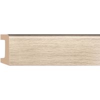 Плинтус Decomaster 2400x58x16 мм арт-D234-72 — фото 1, Плинтуса напольные