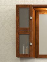 Подвесной шкаф Opadiris Мираж 23 Светлый орех арт-00-00000064 — фото 2, Шкафы для ванной