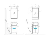 Товар: Тумба под раковину Aquaton Рико 50 Белый Ясень фабрик арт-1A212401RIB90 - фото 8 Тумба под раковину Aquaton Рико 50 Белый Ясень фабрик арт-1A212401RIB90 — фото 8, Тумбы под раковину