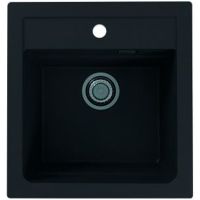 Кухонная мойка Alveus Granital Atrox 20 Carbon G91 470x500 Угольная арт-1131990 — фото 1, Кухонные мойки