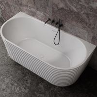 Ванна из искусственного камня Abber Stein 170x80 без гидромассажа арт-AS9652 — фото 1, Ванны из искусственного камня