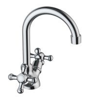 Смеситель для раковины Damixa Retro Хром арт-230210000 — фото 3, Смесители для раковины