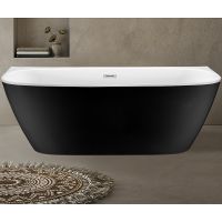 Товар: Акриловая ванна Esbano San Marino 170x80 Черная Белая без гидромассажа арт-ESVASANMB - фото 1 Акриловая ванна Esbano San Marino 170x80 Черная Белая без гидромассажа арт-ESVASANMB — фото 1, Акриловые ванны