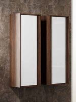 Шкаф пенал Clarberg Evolution подвесной Крафт темный арт-EV0504CD — фото 5, Пеналы для ванной комнаты