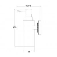 Дозатор для жидкого мыла Bronze de Luxe Windsor Бронза арт-K25027 — фото 4, Дозаторы