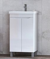 Товар: Тумба под раковину Vigo Grani 50 Белая арт-tn.GRI.FOS.50.2D - фото 2 Тумба под раковину Vigo Grani 50 Белая арт-tn.GRI.FOS.50.2D — фото 2, Тумбы под раковину