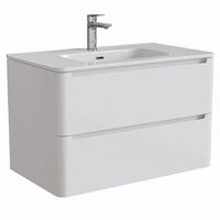 Тумба с раковиной Iddis Edifice 80 подвесная Белая арт-EDI80W0i95K — фото 1, Тумбы с раковиной