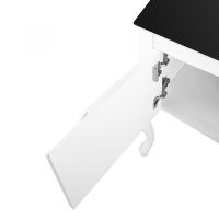 Товар: Тумба под раковину Veedi Rustika 95 Белая Черная арт-RST800T-CR - фото 4 Тумба под раковину Veedi Rustika 95 Белая Черная арт-RST800T-CR — фото 4, Тумбы под раковину