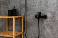 Смеситель для ванны Orange Aristo Черный арт-M19-300b — фото 9, Смеситель для ванны