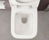 Унитаз Vitra Zentrum Square подвесной без сиденья арт-7484B003-0075 — фото 7, Подвесные унитазы