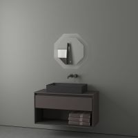 Зеркало Evoform Ledshine 60x60 с подсветкой 19 W - сенсорный выключатель - нейтральный белый свет арт-BY 2603 — фото 4, Зеркала в ванную комнату