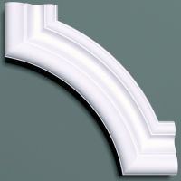 Угловой элемент молдинга Bello Deco М15У1 117x117x20 мм арт-00-00105121 — фото 1, Молдинги