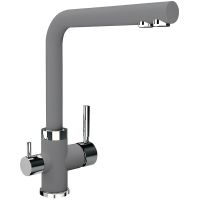 Товар: Смеситель для кухни Florentina Арес Грей арт-333.19H.2123.305 - фото 1 Смеситель для кухни Florentina Арес Грей арт-333.19H.2123.305 — фото 1, Смесители для кухни