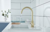 Смеситель для кухни Paulmark Essen Бронза арт-Es213211-BR — фото 8, Смесители для кухни