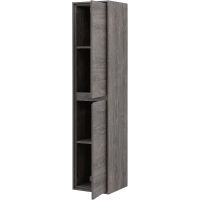 Шкаф пенал Aquanet Милан 35 подвесной Дуб рошелье арт-336387 — фото 6, Пеналы для ванной комнаты