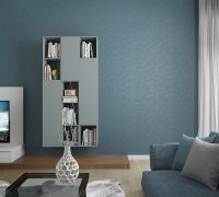 Обои Marburg Shades Винил на флизелине (0,53*10,05) Синий, Штукатурка арт-32413 — фото 3, Обои для стен