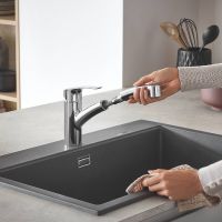 Смеситель для кухни Grohe Eurosmart Хром арт-30305001 — фото 5, Смесители для кухни