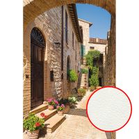 Фреска Ortograf Городской пейзаж 5024 Фактура флок FLK Флизелин (1,8*2,7) Бежевый/Зеленый, Город арт-5024 (флок FLK) — фото 1, Фрески