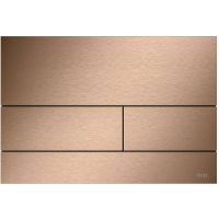 Клавиша смыва Tece Square II (9240840) для унитаза PVD Brushed Red Gold арт-9240848 — фото 1, Кнопки смыва