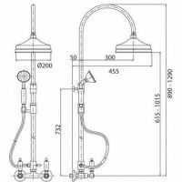 Товар: Душевая система Cezares Diamond Золото 24 карат арт-DIAMOND-CD-03/24-Sw - фото 7 Душевая система Cezares Diamond Золото 24 карат арт-DIAMOND-CD-03/24-Sw — фото 7, Душевые стойки