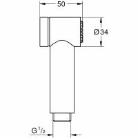 Гигиенический душ Grohe Rainshower Aqua Хром арт-26839000 — фото 3, Гигиенические души