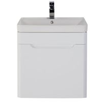 Товар: Тумба с раковиной Aquanet София 60 подвесная Белый глянец арт-212586 - фото 2 Тумба с раковиной Aquanet София 60 подвесная Белый глянец арт-212586 — фото 2, Тумбы с раковиной