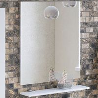 Зеркало Corozo Мирэль 60 Белое арт-SD-00000274 — фото 1, Зеркала в ванную комнату