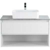 Товар: Тумба под раковину BelBagno Kraft 90 подвесная Bianco Opaco арт-KRAFT-900-1C-SO-BO - фото 3 Тумба под раковину BelBagno Kraft 90 подвесная Bianco Opaco арт-KRAFT-900-1C-SO-BO — фото 3, Тумбы под раковину