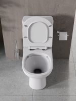 Унитаз компакт Agger с бачком и сиденьем Микролифт арт-AT04000 — фото 11, Напольные унитазы