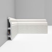 Товар: Плинтус Decomaster 2400x100x22 мм арт-D232-16 - фото 2 Плинтус Decomaster 2400x100x22 мм арт-D232-16 — фото 2, Плинтуса напольные