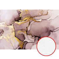 Фреска Ortograf Fluid art 34247 Фактура бархат FX Флизелин (4*2,7) Коричневый/Золото, Абстракция арт-34247 (бархат FX) — фото 1, Фрески