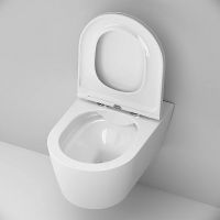 Комплект унитаза с инсталляцией AM.PM Func FlashClean с сиденьем Микролифт и Черной матовой клавишей смыва арт-IS90138.8F1701 — фото 5, Комплекты унитаз + инсталляция