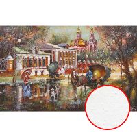 Фреска Ortograf Городской пейзаж живопись 6000 Фактура бархат FX Флизелин (4*2,5) Коричневый/Разноцветный, Город/Живопись арт-6000 (бархат FX) — фото 1, Фрески