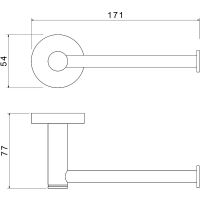 Товар: Держатель туалетной бумаги Aquatek Европа Хром арт-AQ4108CR - фото 2 Держатель туалетной бумаги Aquatek Европа Хром арт-AQ4108CR — фото 2, Держатели туалетной бумаги
