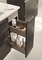 Тумба под раковину Jacob Delafon Soprano 76 подвесная Квебекский дуб арт-EB1333-E10 — фото 2, Тумбы под раковину