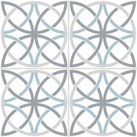 Керамогранит Dual Gres Chic DG_CH_B_WH White bosham 45х45 см арт-DG_CH_B_WH_N — фото 1, Керамогранит