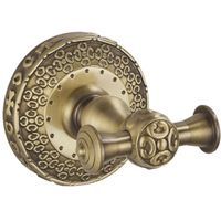 Двойной крючок ZorG BR Бронза арт-AZR 02 BR — фото 1, Крючки для полотенец